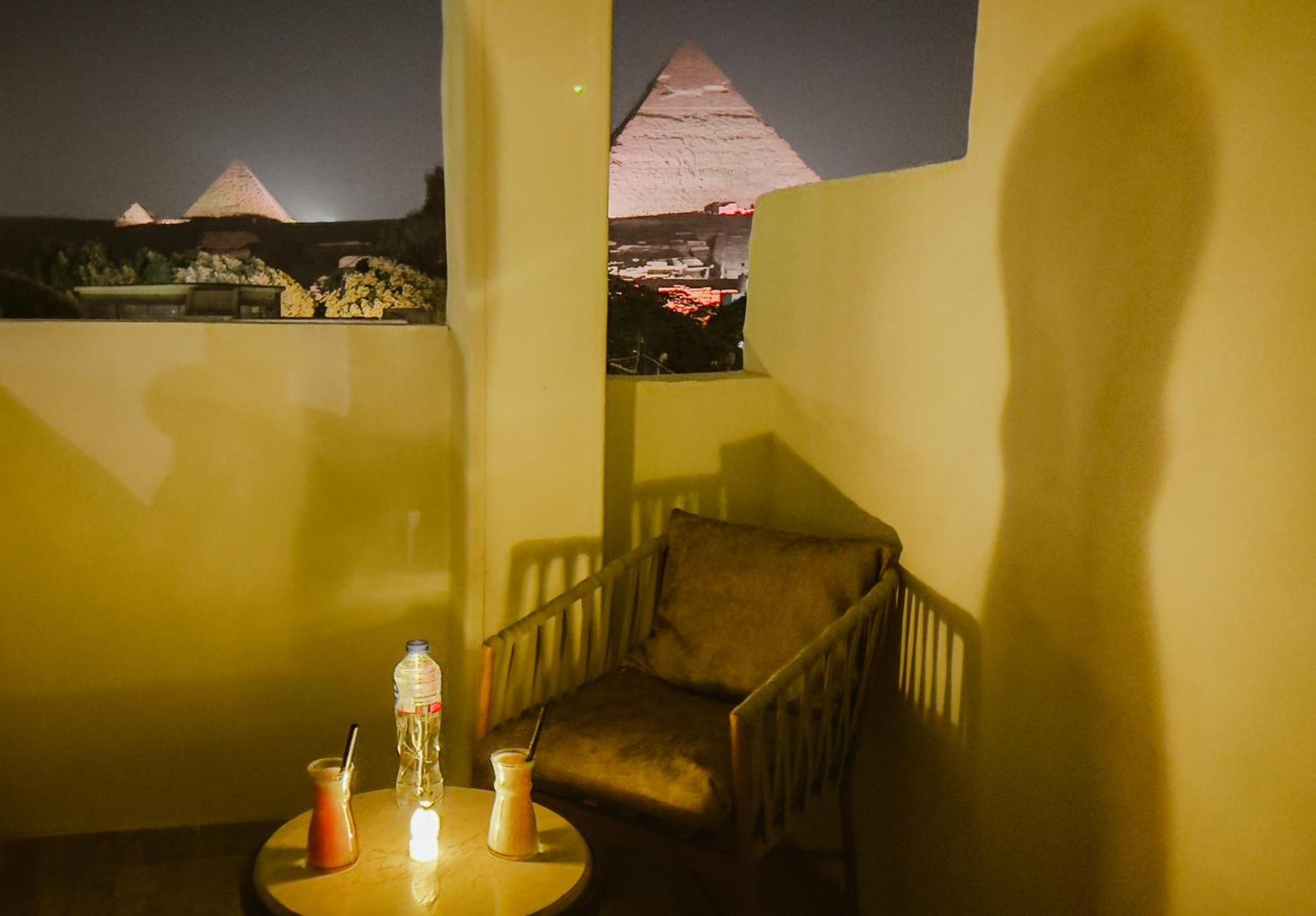 Pyramids Vista Inn Kafrat al Jabal Luaran gambar