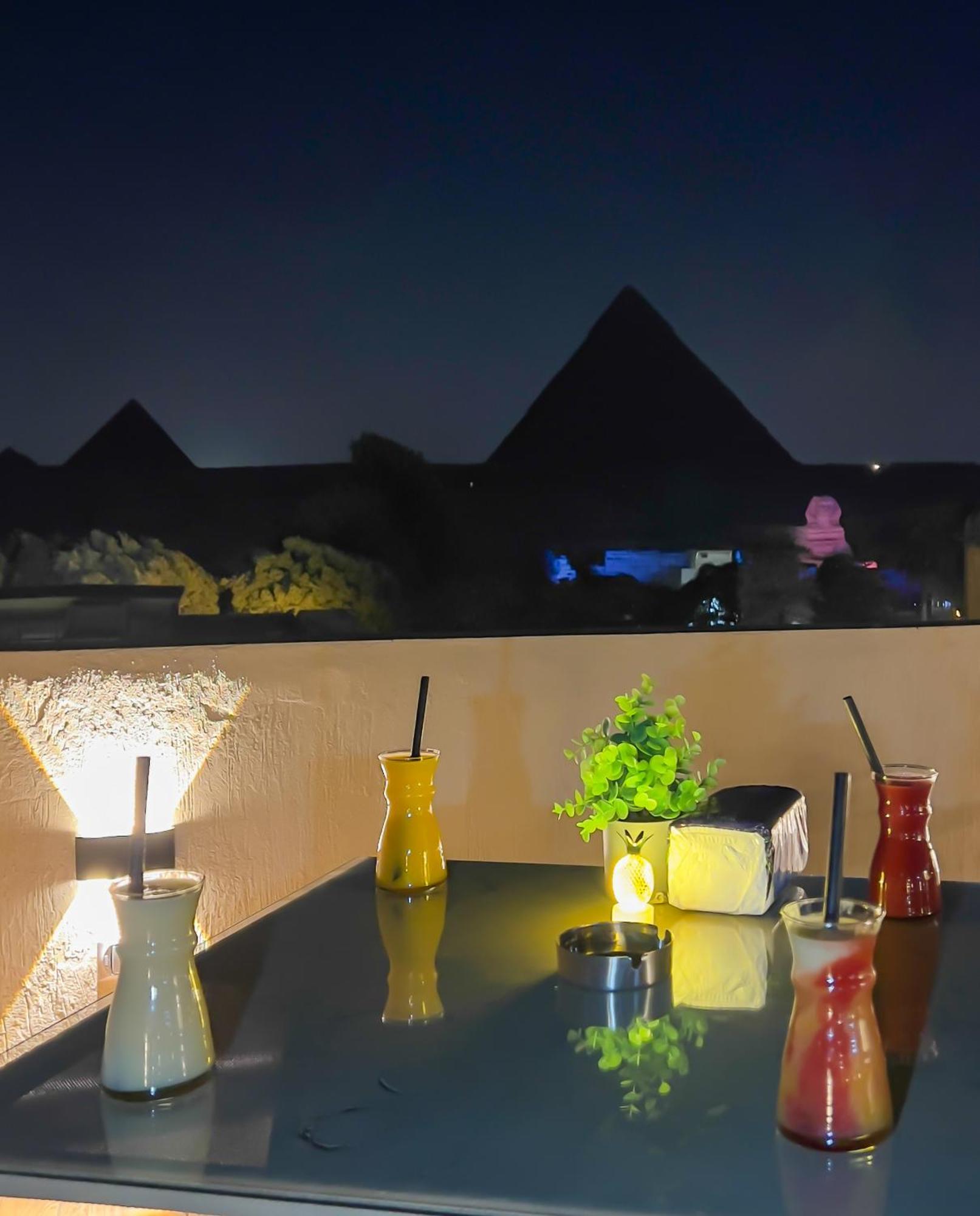 Pyramids Vista Inn Kafrat al Jabal Luaran gambar