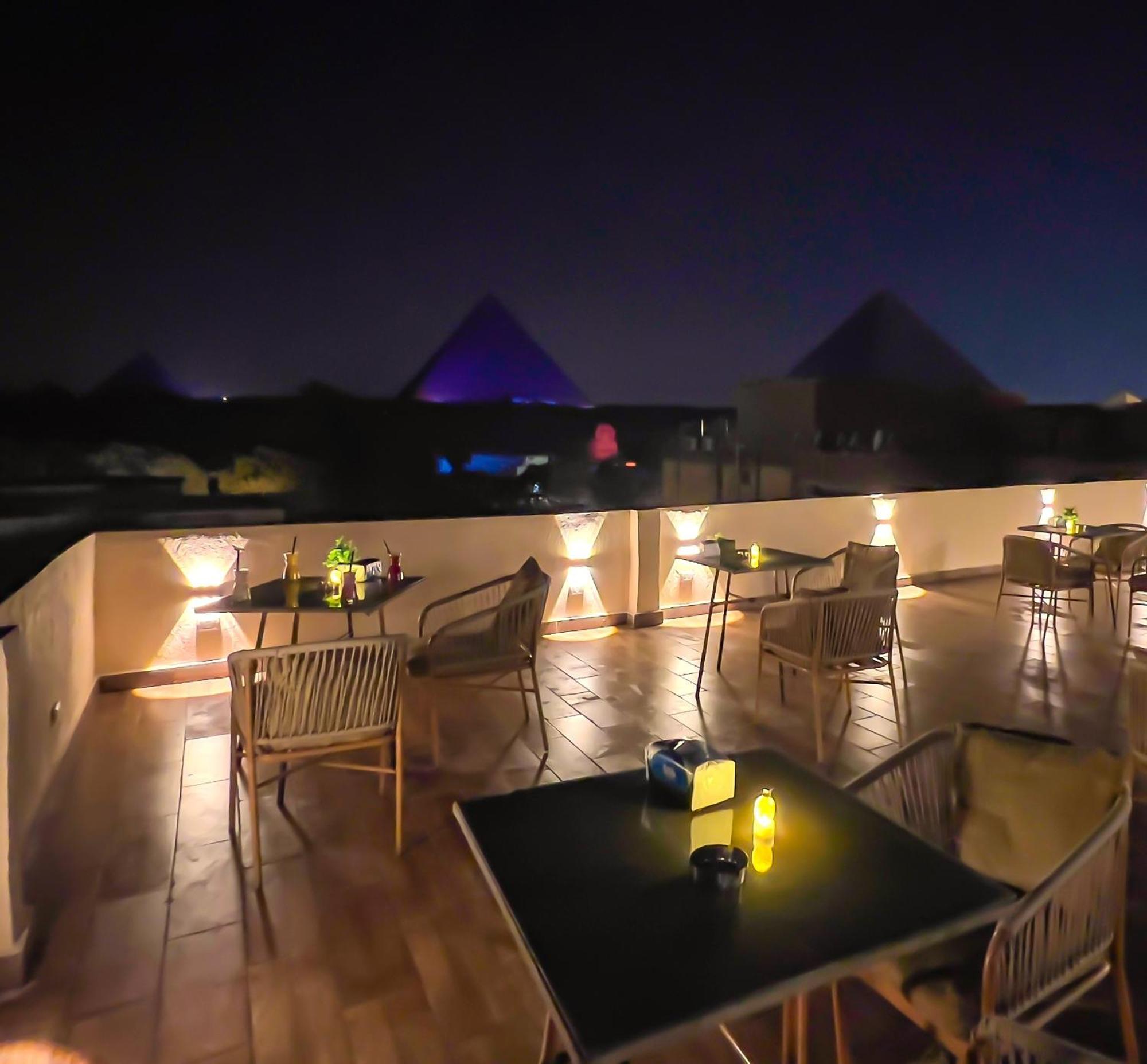 Pyramids Vista Inn Kafrat al Jabal Luaran gambar